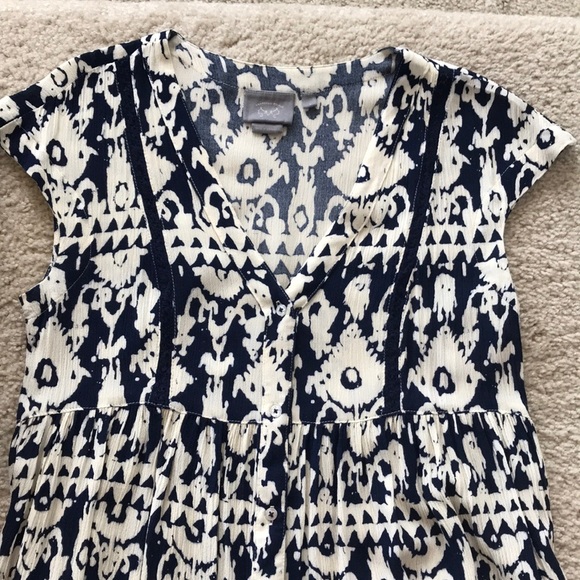{Anthropologie} Ladder Lace Tunic - Picture 3 of 5